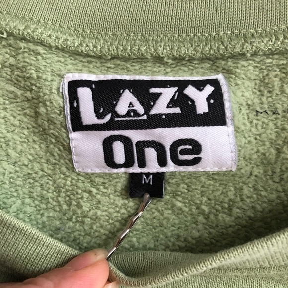 Lazy One Bear Hugs Pullover Sweatshirt Sz M - Picture 6 of 8